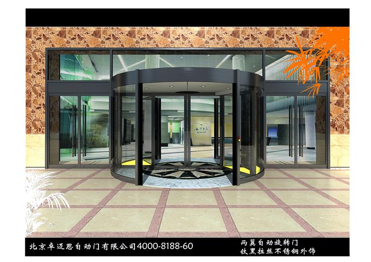 豪华两翼自动旋转门-效果图21