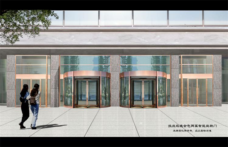 豪华两翼自动旋转门-效果图27